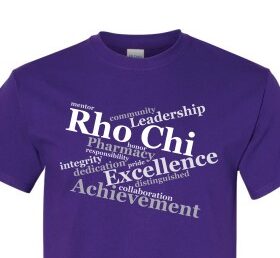 NEW Rho Chi Proud T-shirt