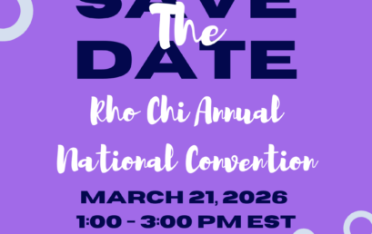 Rho Chi Annual National Convention