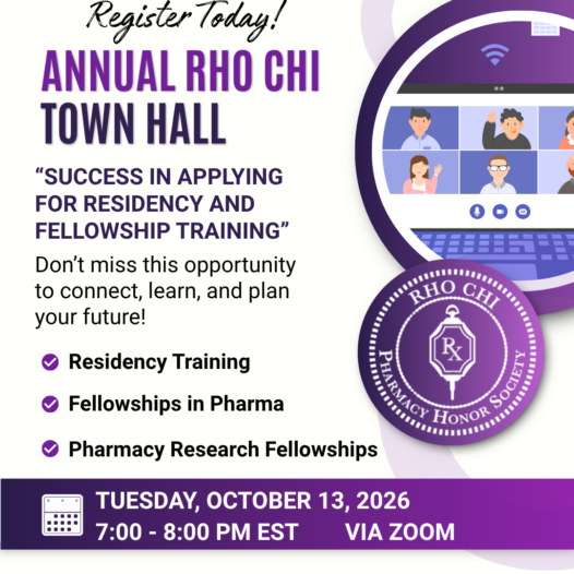 2026 Annual Town Hall: “Success in Applying for Residency and Fellowship Training”